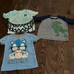 Hurley Kids' Blue Graphic Tee